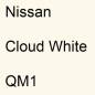 Preview: Nissan, Cloud White, QM1.